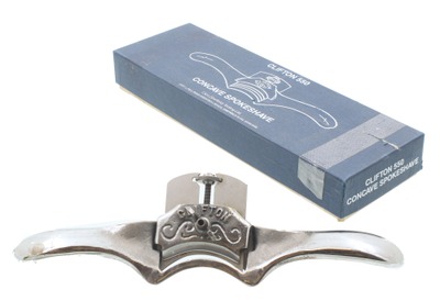 Clifton, Sheffield, England, No. 550: Extra Clean Concave Sole Spoke Shave