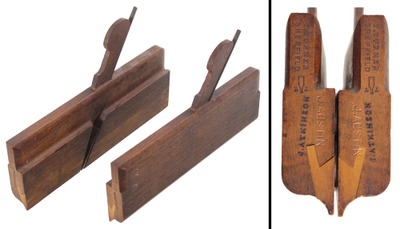 T. Turner, Sheffield, England: Pair Of Fully Boxed Snipe Bill Planes