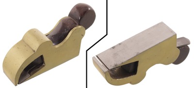 Unmarked: Artfully Cast Brass Body B'nose Plane