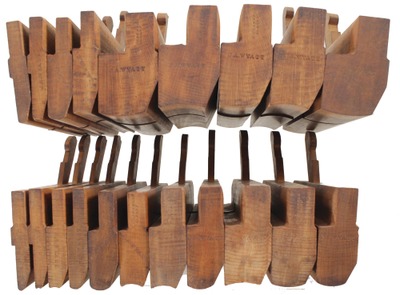 M. Crannell, Albany, New York: Partial Set Of H/R Molding Plane