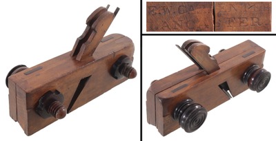 E.W. Carpenter, Lancaster, Pennsylvania: Screw Arm Sash Molding Plane