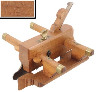 A. Mathieson & Son, Edinburgh, Scotland: Unhandled Beech Plow Plane