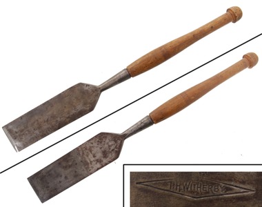 T.H. Witherby, Winsted, Connecticut: Four-Inch Carpenters Slick