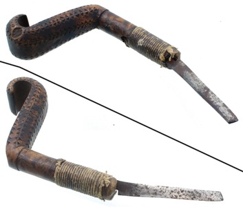 Unmarked, No. CK: Classic Native Amer. Crooked Knife