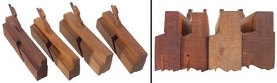 Reed, John/Utica, New York: Four Extra Clean "complex "g Planes
