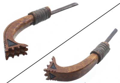Unmarked, No. CK: Classic Native Amer. Crooked Knife