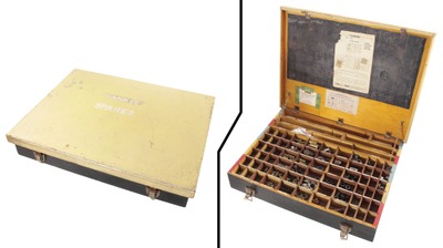 North Brothers Manufacturing Company, Philadelphia, Pennsylvania: Rare Screwdriver Par Dealer Storage Box