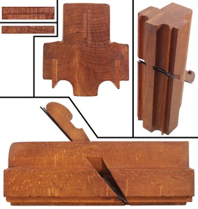 M. Copeland, Warranted: Extra Clean 3/4" Dbl Bd. Molding Plane