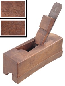 Labeaumont, A./A Montlucon, Franc: Rare Curved Table Edge Molding Plane