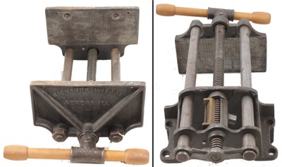 Richards-Wilcox Manufacturing, Aurora, Illinois: Woodworker's Quick Adjust Vise
