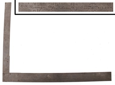 T.C. Auringer & Company, Cohoes, New York: Auringer's Patent Square And Bevel