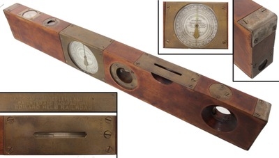 Edward Helb, Railroad, Pennsylvania: Patent Inclinometer Level