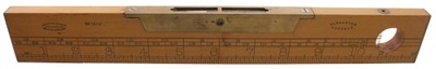J. Rabone & Sons, Birmingham, England, No. 1370: Combination Rule & Level