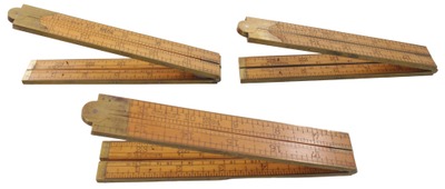 Stanley Rule & Level: Three Extra Clean Folding Rule