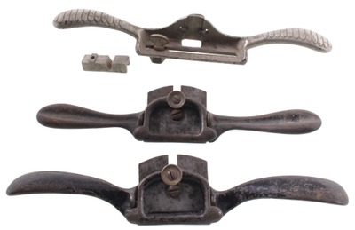Stanley Rule & Level: Three Clean & Usable Spoke Shave