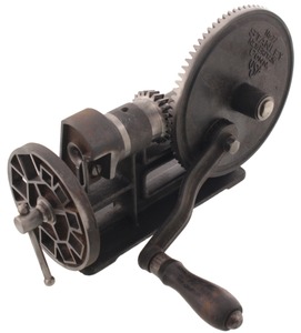 Stanley Rule & Level, No. 77: Hand Crank Dowel Machine