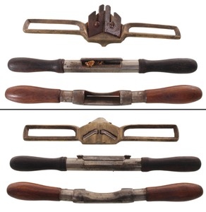 Assorted Makers: Three Uncommon Early Spoke Shaves