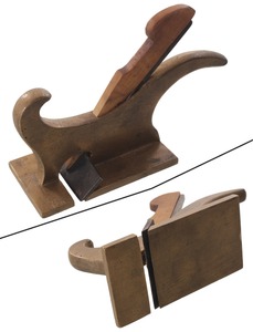 Unmarked: Cast Bras Carriage Mkrs. Rabbet Plane
