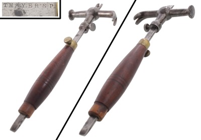 John Adams Thayer, Boston, Massachusetts: "Thayer Patent" Tack Hammer