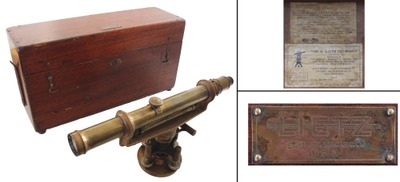 A Lietz Company, San Francisco, California: Precision Brass "Wye 18" "Wye" Level