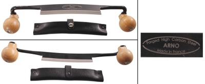 Forges Arno/Eschadoires, France: Unused Concave Blade Draw Knife