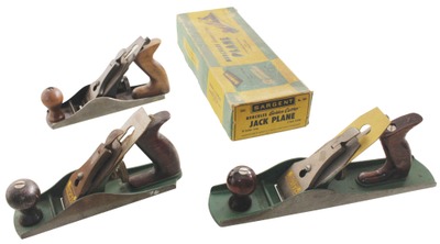 Sargent & Company, New Haven, Connecticut: Lot Of Three Asst. Bench Plane