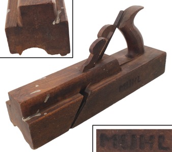 Marley, New York, New York: Dbl. Iron Razee Molding Plane