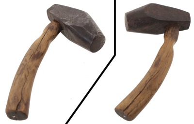 Unmarked: Rare Small Size File Maker's Hammer