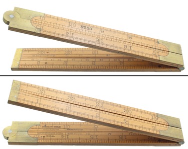 Stanley Rule & Level, No. 59: Two-Foot/Four-Fold Folding Rule