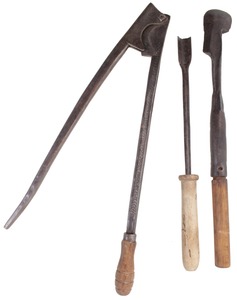 Assorted Makers: Three File Forged Spec. Purp. Tools
