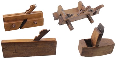 Assorted Makers: Lot Of Four Asst., Woodworking Plane