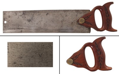 Geo. H. Bishop & Company, Lawrenceburg: Unusual Dbl. Blade "Cutoff" Saw