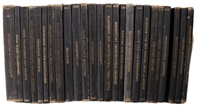 Int. Textbook Company, Scranton, Pennsylvania: Set Of 25 "How To" Reference Book