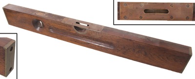 Stanley Rule & Level, No. 11: Rosewood Plumb & Level