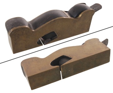 Unmarked: Ebony Infill Gunmeta Shoulder Plane