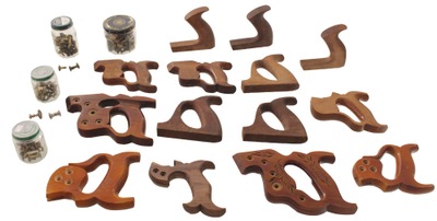 Assorted Makers: Lot Of Extra Clean Saw Hdls. & Buttons