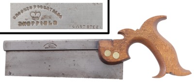 Crookes, Roberts & Company, Sheffield, England: Extra Clean 8" Dovetail Saw