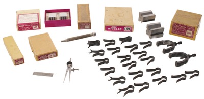 Lufkin Rule Company, Saginaw, Michigan: Six Original Box Machinists' Tools