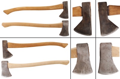 Norlund & Company, Williamsport, Pennsylvania: Two Clean & Usable "Norlund" Axe
