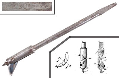 William L. Parmelee, Seymour, Connecticut: Parmelee's Patent Expansion Auger Bit