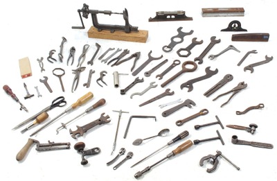 Assorted Makers: Lot Of Farm & Auto` Motive Wrenches
