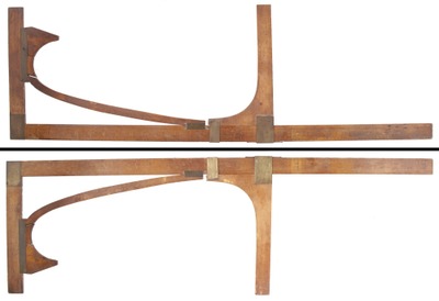 Unmarked: Rare Horse Measure Caliper Rule