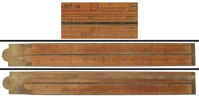 Stanley Rule & Level, No. 16: Two-Foot/Four-Fold Folding Rule