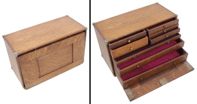 Unmarked: Classic Oak Body Machinist Tool Chest