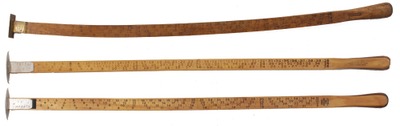 Conway-Cleveland Company, Grand Rapids, Michigan: Three Lumber Measure Rules