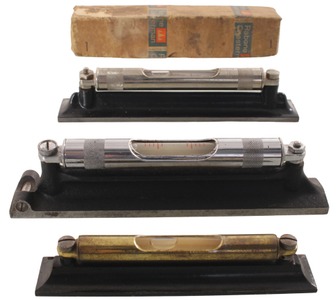 Assorted Makers: Three Machinist's Precision Levels