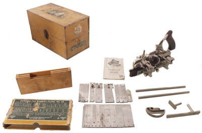 Stanley Rule & Level, No. 45: Rare Lift-Out Box Combination Plane