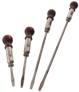 North Brothers Manufacturing Company, Philadelphia, Pennsylvania, No. 15: Stepped Set Of Four "Yankee" Screwdriver