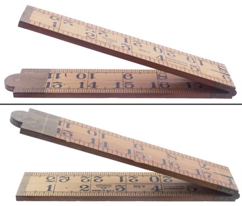 Stanley Rule & Level, No. 7: "Blind Man's" Folding Rule