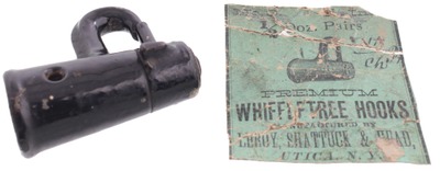 Leroy, Shattuck & Head/Utica, Ny: Early Cast Iron Whiffletree Hook